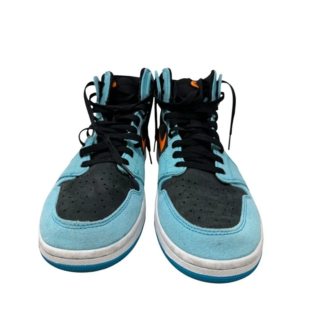 Nike Air Jordan 1 Zoom CMFT 2 DV1307-408 (Bleached Aqua/Bright Citrus) Size 11